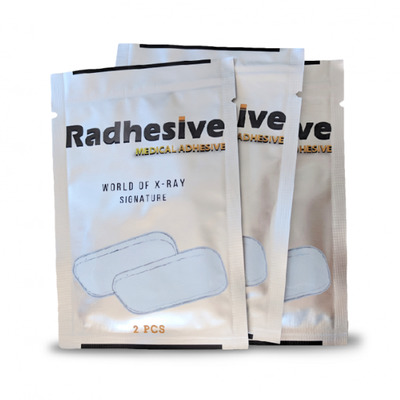 Set of RADHESIVE Medical X-Ray Adhesive